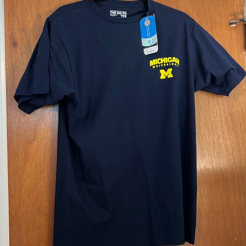 University of Michigan adidas t-shirt (new)
